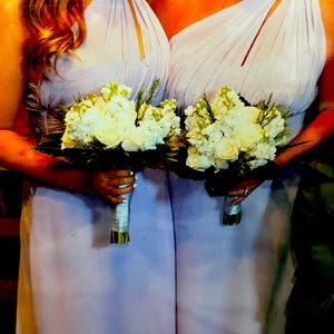 Bridesmaid dresses…… looked GREAT in pictures…. Lavender